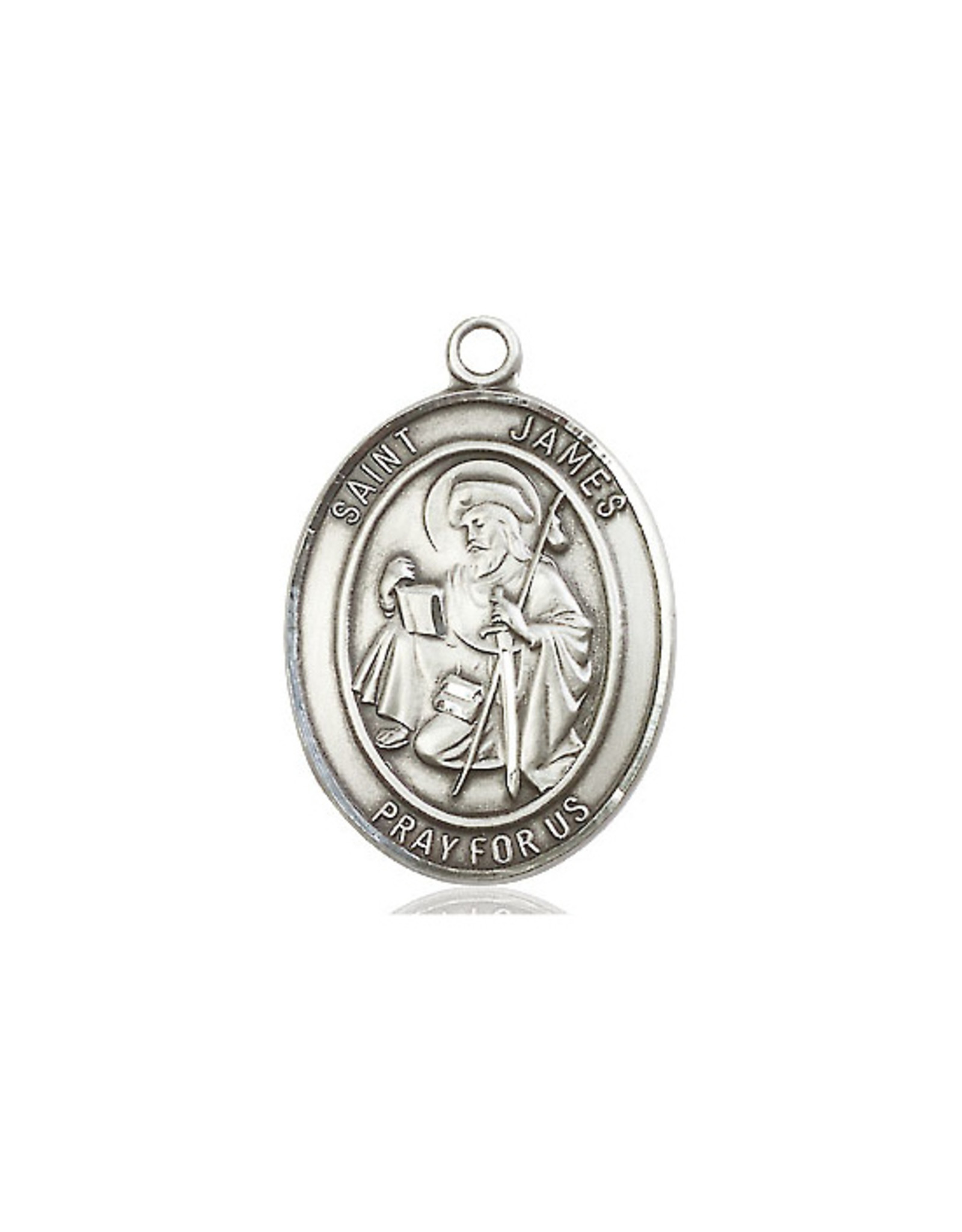 Bliss St. James Medal - Sterling Silver