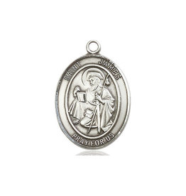 Bliss St. James Medal - Sterling Silver