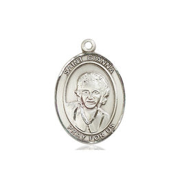 Bliss St. Gianna Medal, Sterling Silver