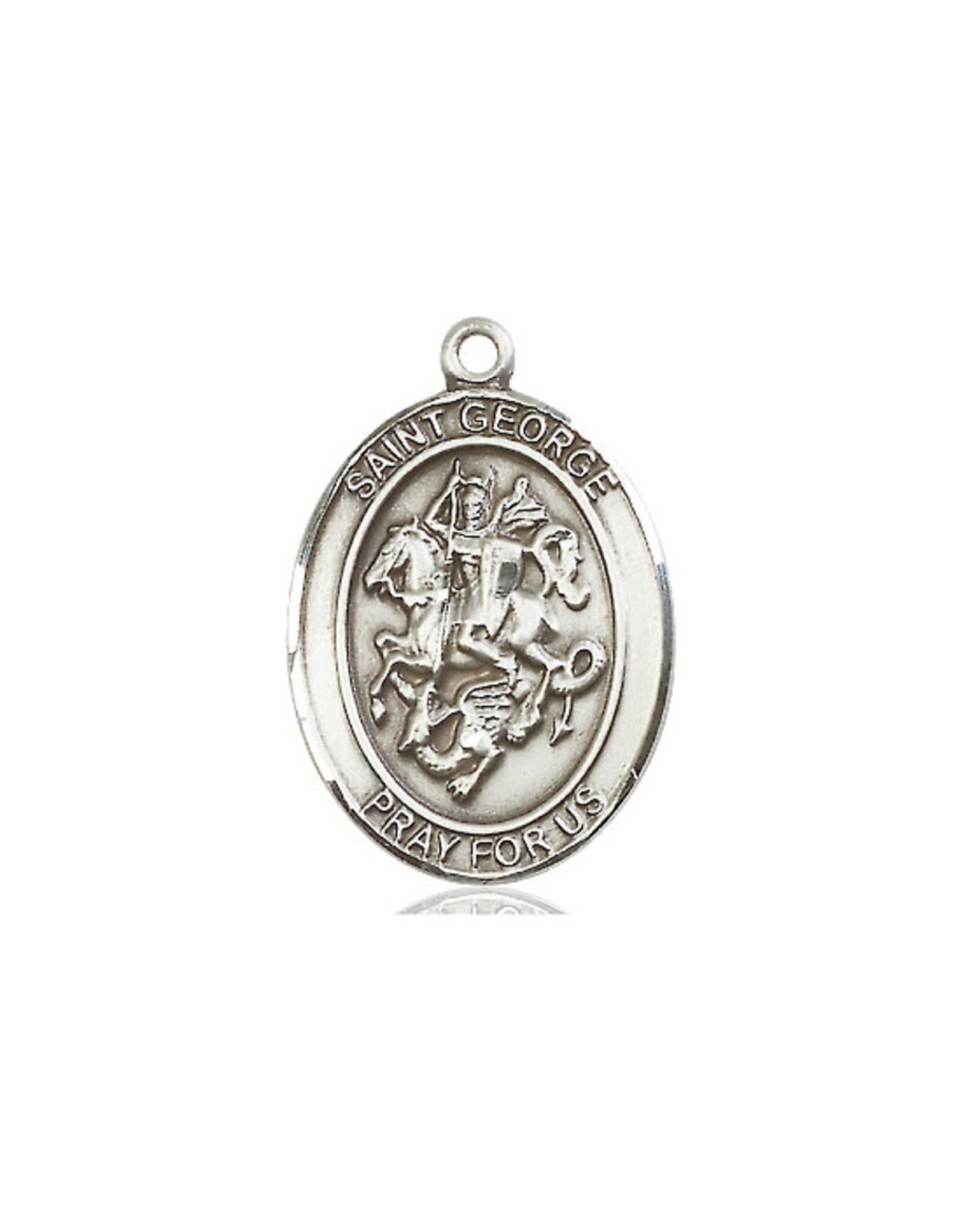 Bliss St. George Medal, Sterling Silver