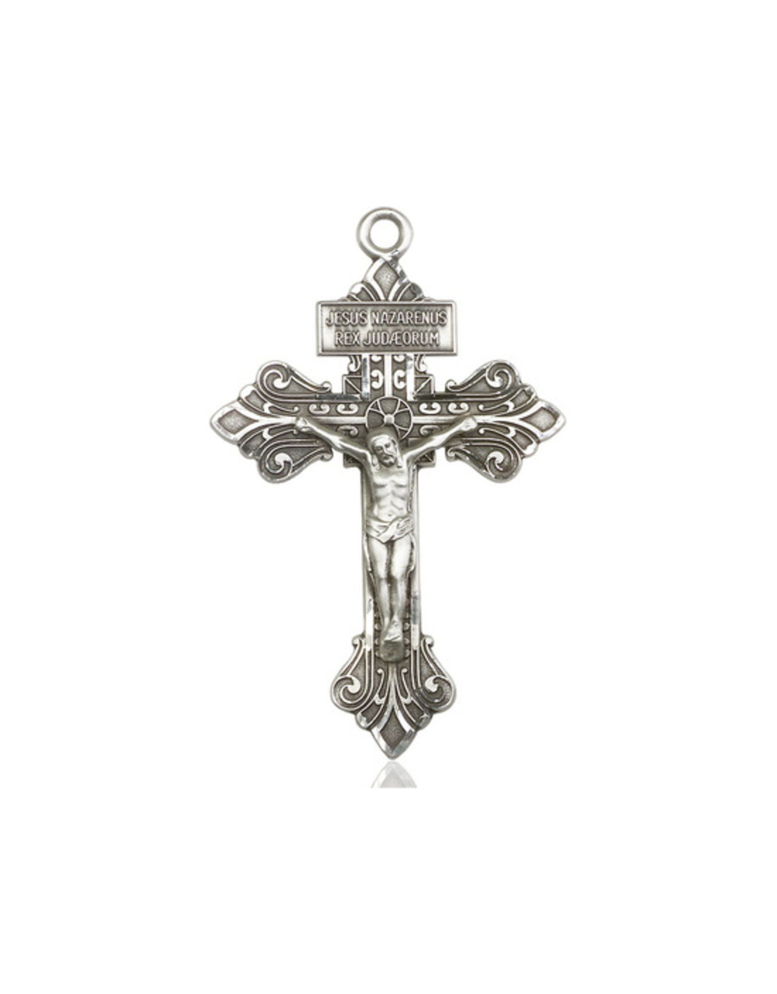 Bliss Crucifix Medal - Pardon, Sterling Silver