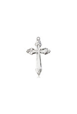 Bliss Cross Medal, Sterling Silver (7/8" x 1/2")