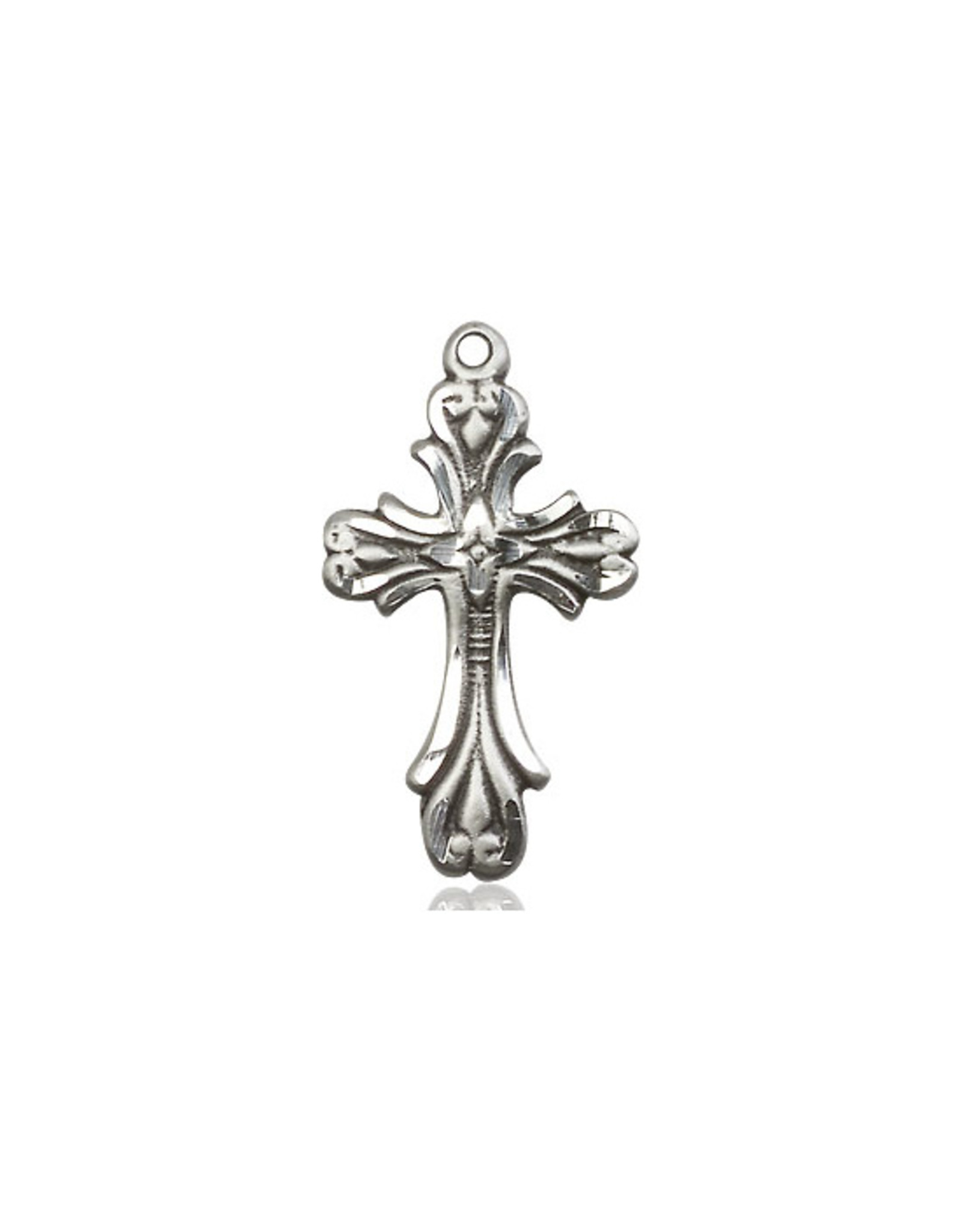 Bliss Cross Medal - Fancy, Sterling Silver