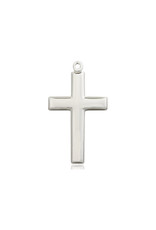 Bliss Cross Medal, Sterling Silver 1-1/8x5/8