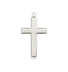 Bliss Cross Medal - Sterling Silver (1-1/8" x 5/8")