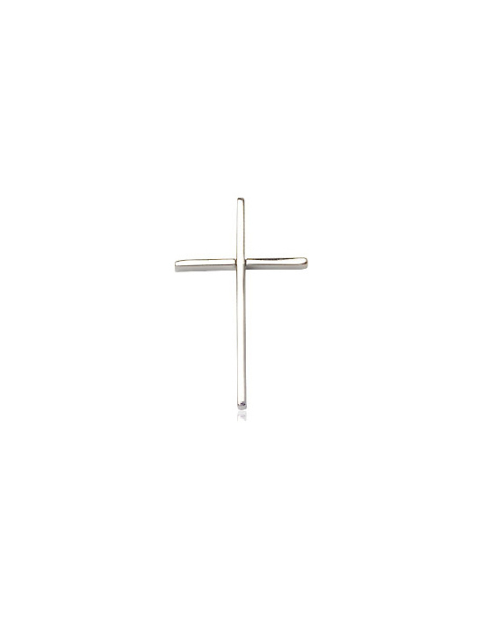 Bliss Cross Medal - Thin, Sterling Silver