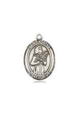 Bliss St. Agatha Medal, Sterling Silver 8003SS