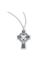 HMH Celtic Cross Medal - Sterling Silver on 18" Chain