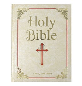 Catholic Book Publishing NCB (New Catholic Bible), Family Edition - White
