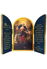 Plaque Mary Undoer of Knots Triptych