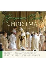 Paraclete Press Christmas Gregorian Chant - Monastic Choir of St. Peter's Abbey of Solesmes CD