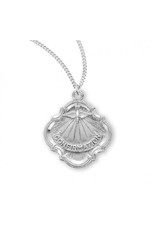 Confirmation Medal, Holy Spirit, 18" Chain