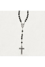 Tuscan Hills Rosary - Black Wood Bead