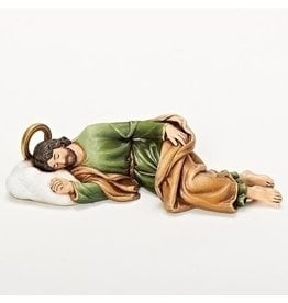 Roman Sleeping St. Joseph Statue (8.25")