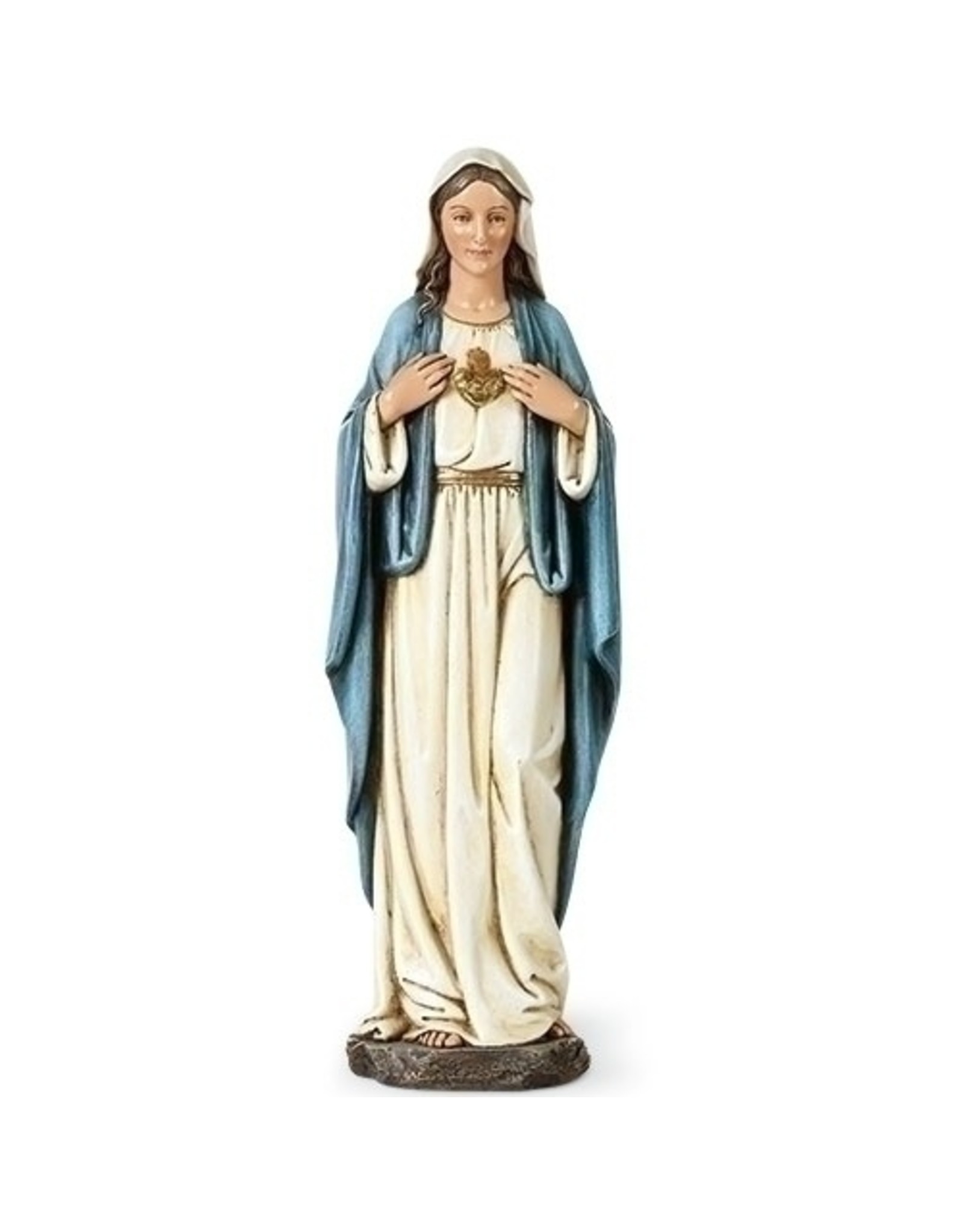 Roman Statue - Immaculate Heart of Mary (9.75")