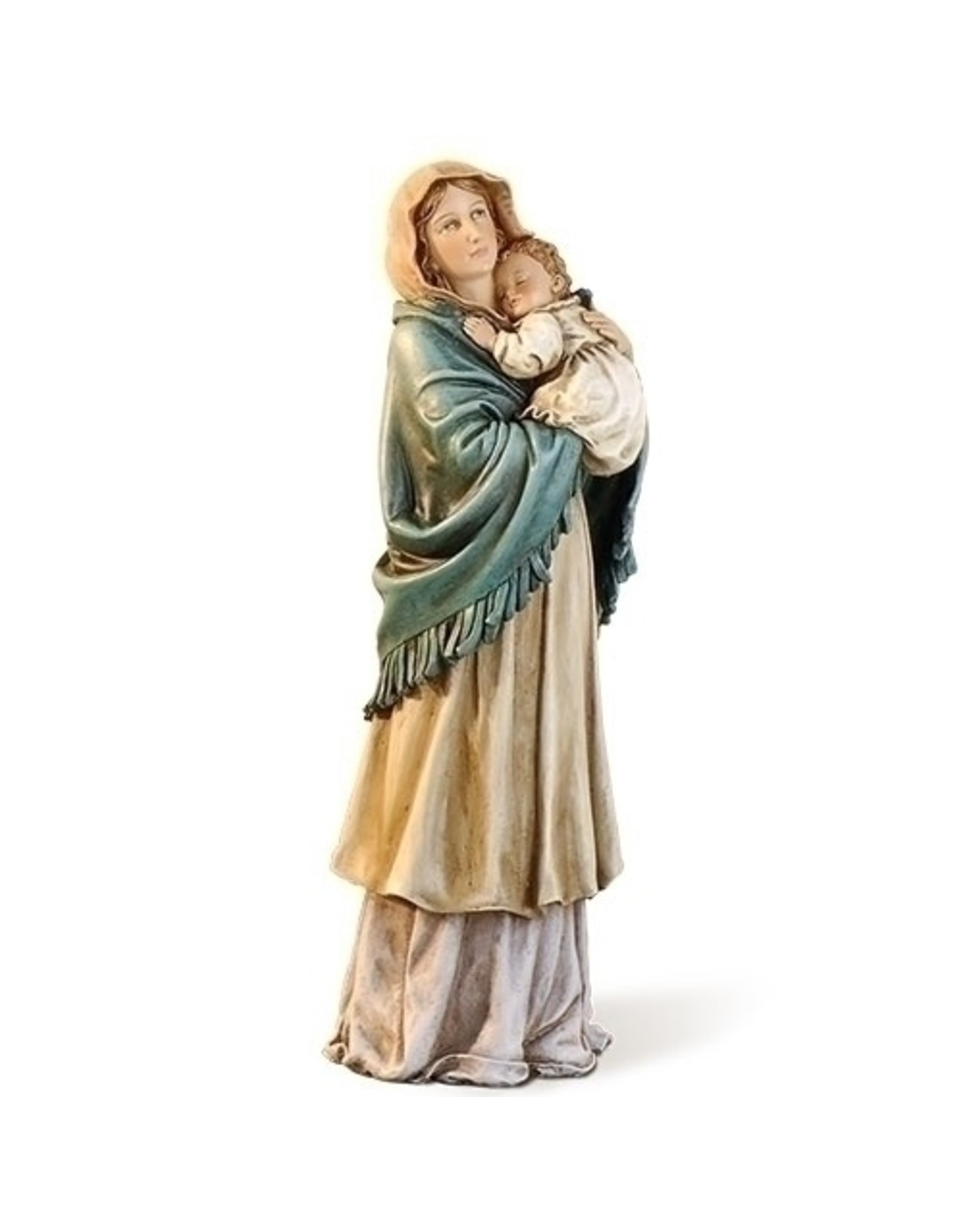 Roman Statue Madonna of the Streets 9.25"