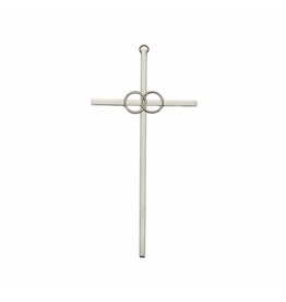 Singer Cross Wedding/Anniversary 8" Silver