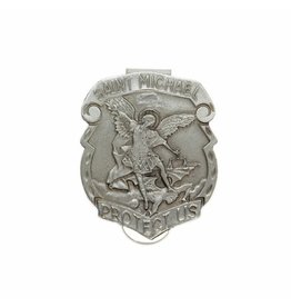 Singer Visor Clip - Shield St. Michael, Patron Saint of Police