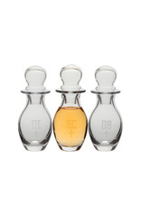 Alviti Creations Glass Chrismal Set, 6oz each