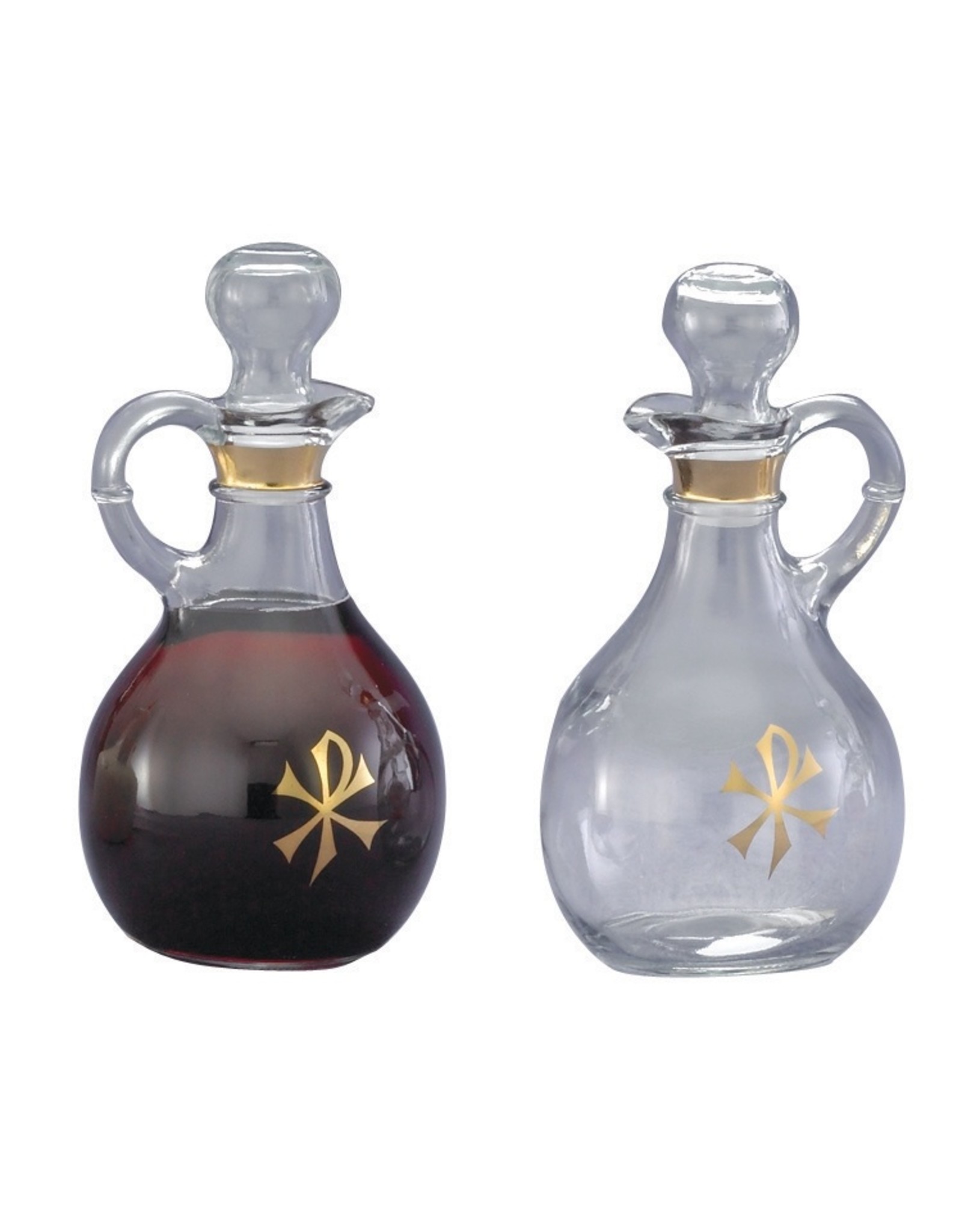 Alviti Creations Cruets 6-3/4" Height, 11 oz (Pair)