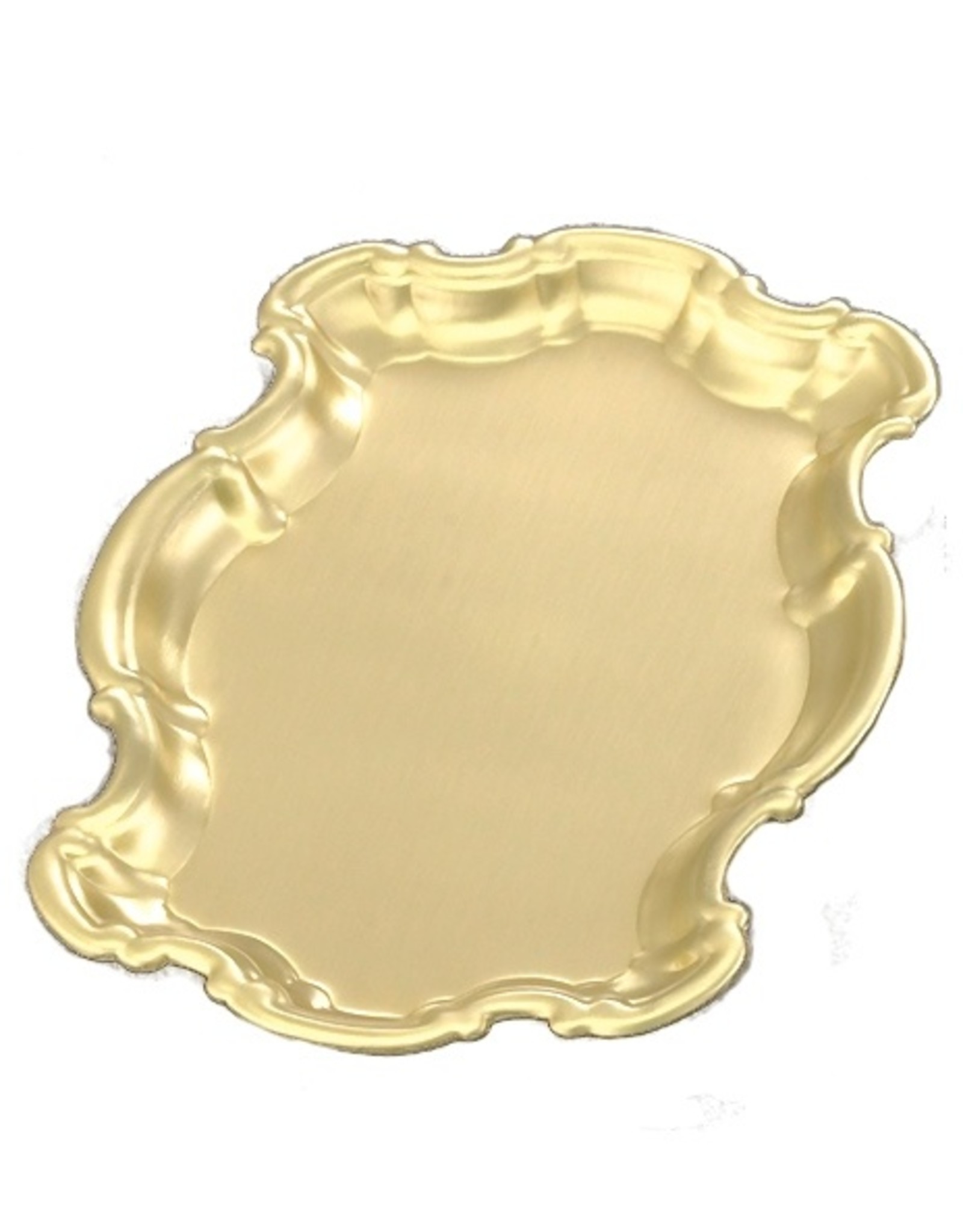 Alviti Creations Cruet Tray 9-1/4x6 Brass/Lacquer