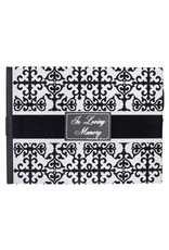 Christian Art Gifts Guest Book - In Loving Memory, Black & White