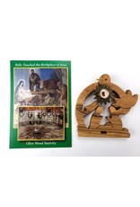 Shomali Ornament - Holy Family, Relic, Olive Wood from the Holy Land