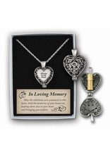 Abbey & CA Gift Always in My Heart Necklace with Vial for Ashes