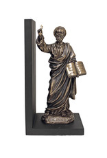 Goldscheider St. Peter Bookend - Bronze (9.5")