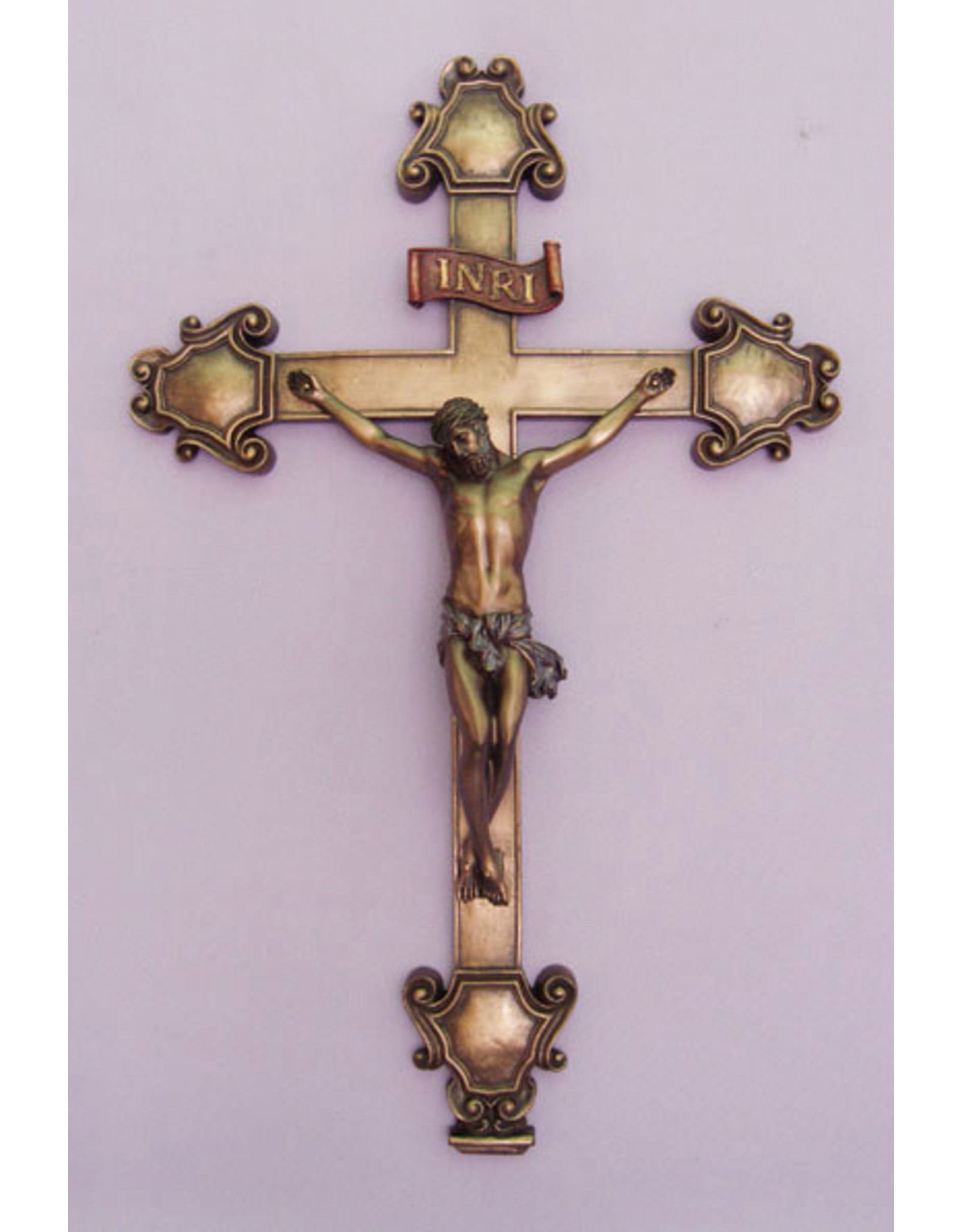Goldscheider Crucifix 16.5" Bronze