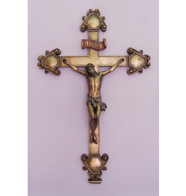 Goldscheider Crucifix 16.5" Bronze