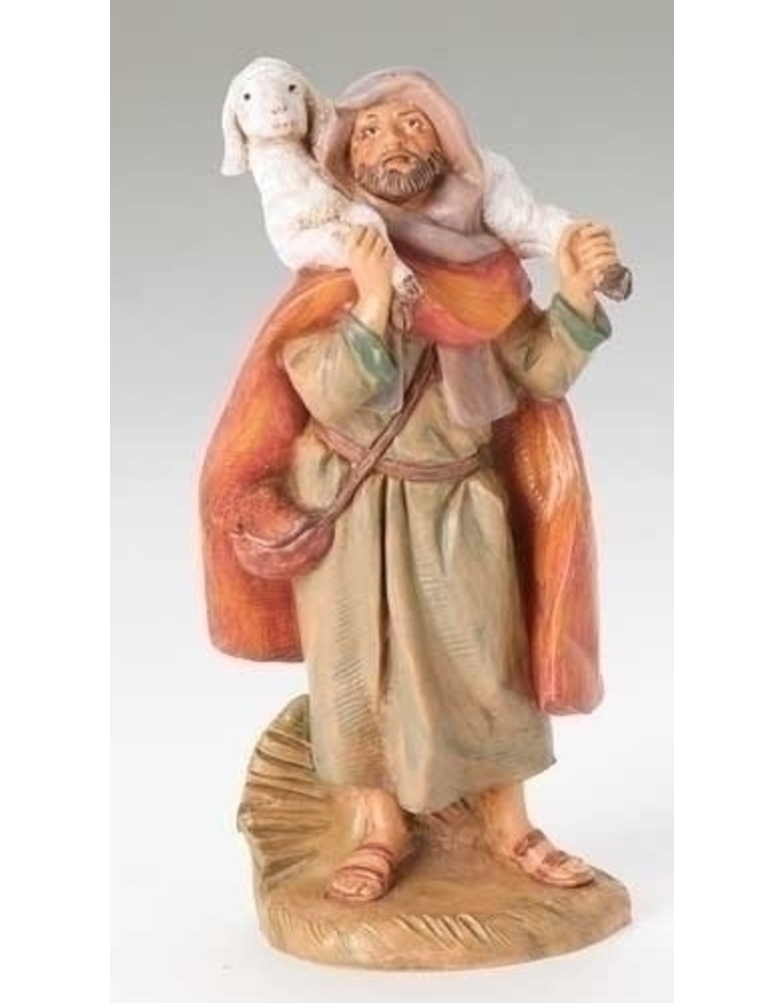 Fontanini Fontanini - Matthew, Shepherd with Lamb (5" Scale)