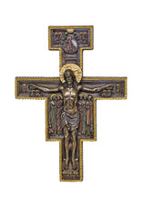 Goldscheider Crucifix - San Damiano, Bronze (7x10")