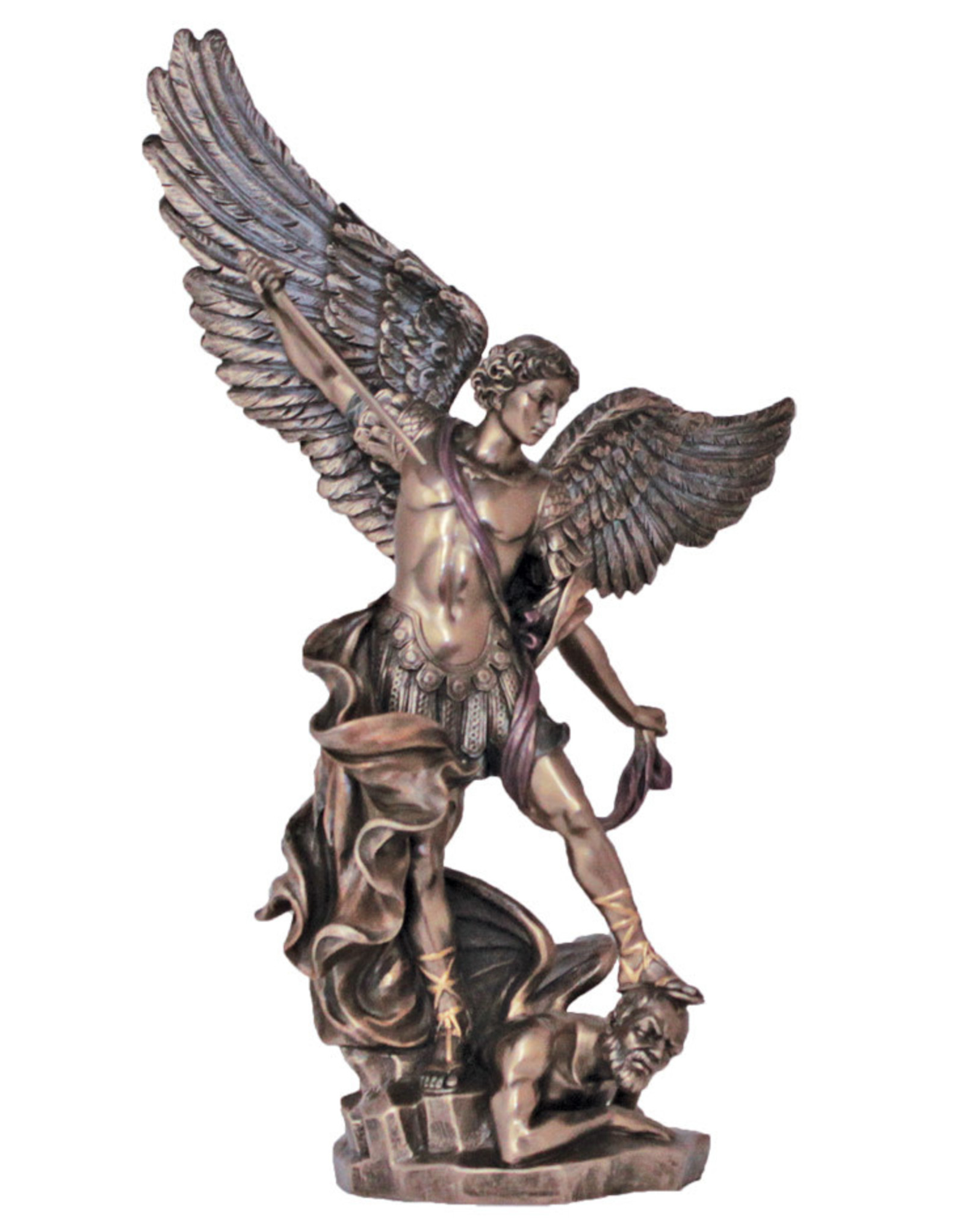 St. Michael Statue, Bronze (14.5
