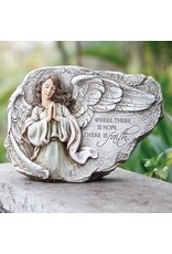 Roman Praying Angel Garden Stone