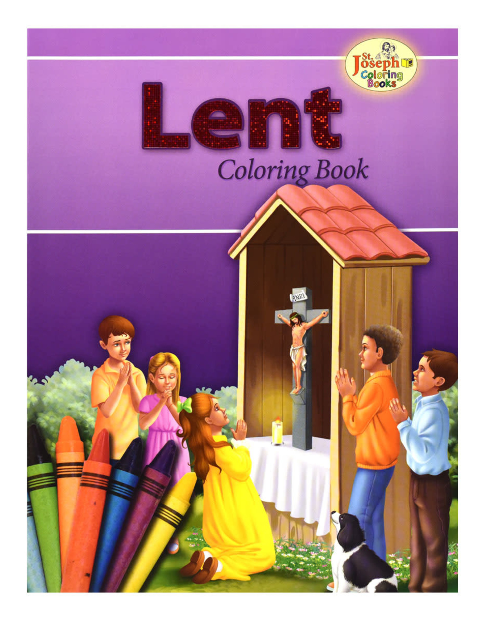 Catholic Book Publishing Lent Coloring Book