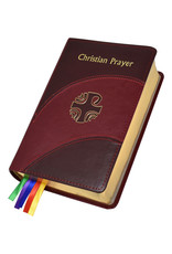 Catholic Book Publishing Christian Prayer, Two-Tone Burgundy Dura Lux Cover