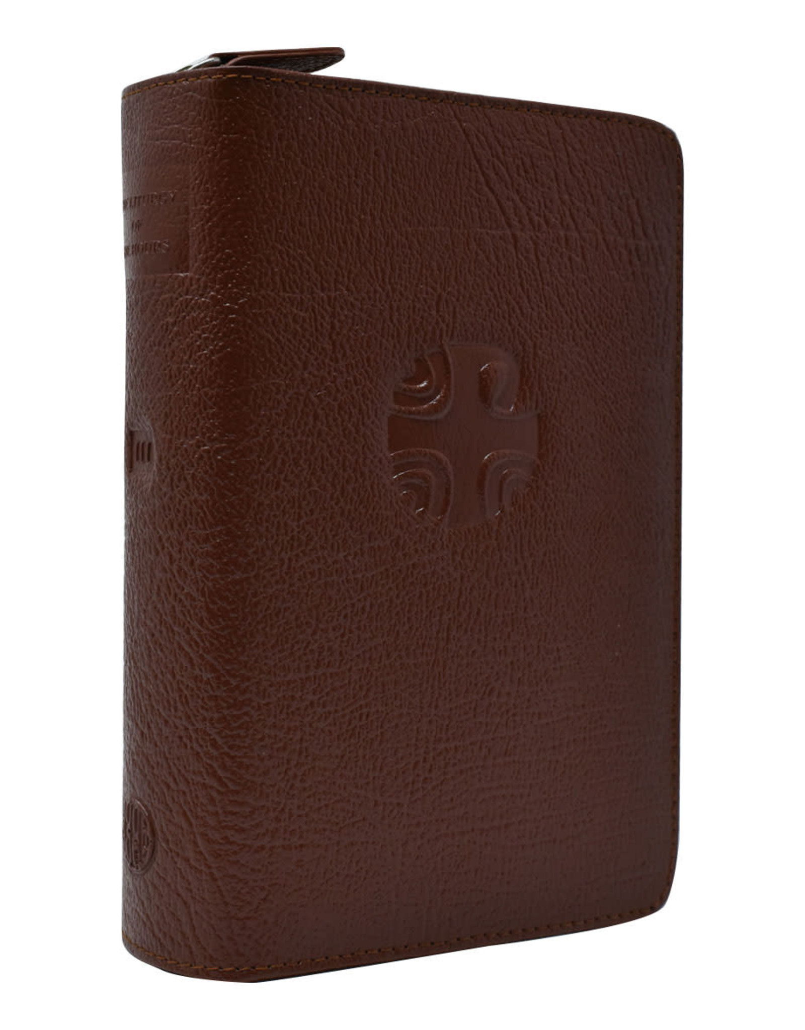Catholic Book Publishing COVER ONLY - Liturgy of the Hours Vol 3 Brown Leather