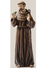 Roman St. Francis with Birds Statue (Renaissance Collection), 6.25"