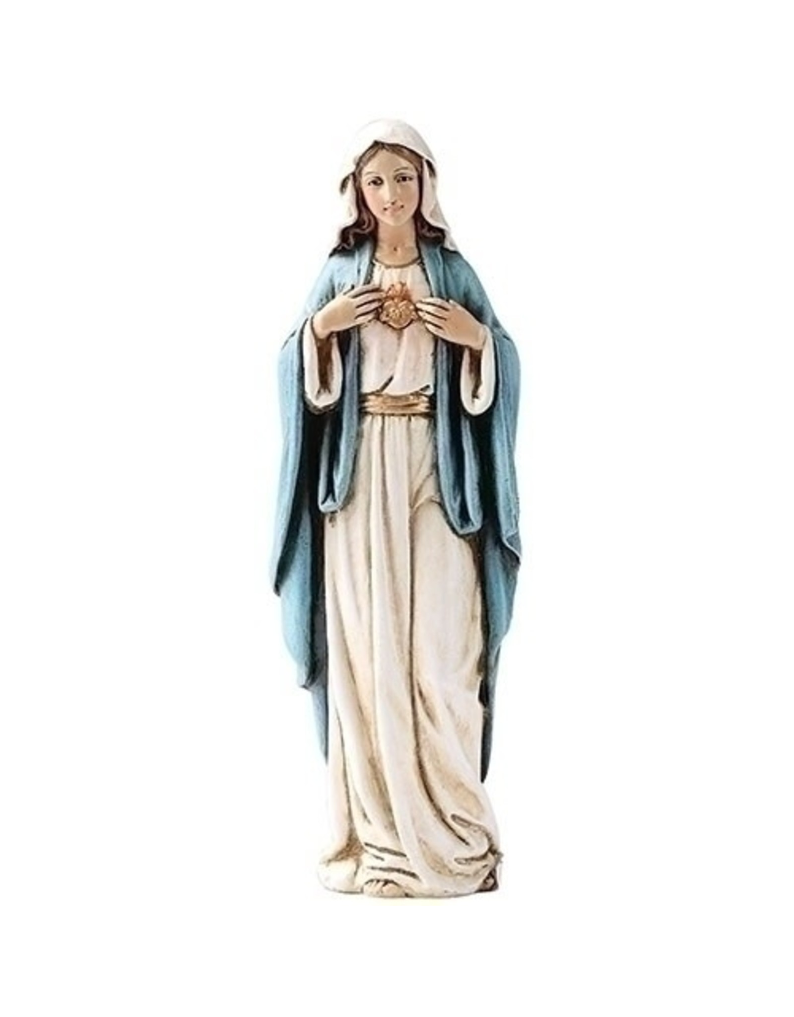 Roman Immaculate Heart of Mary Statue (Renaissance Collection), 6"