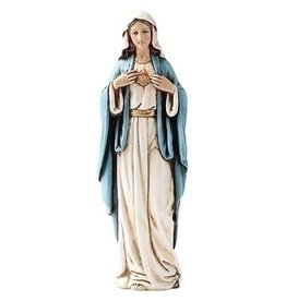 Roman Immaculate Heart of Mary Statue (Renaissance Collection), 6"