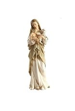 Roman Madonna and Child with Lamb Statue (Renaissance Collection), 12"