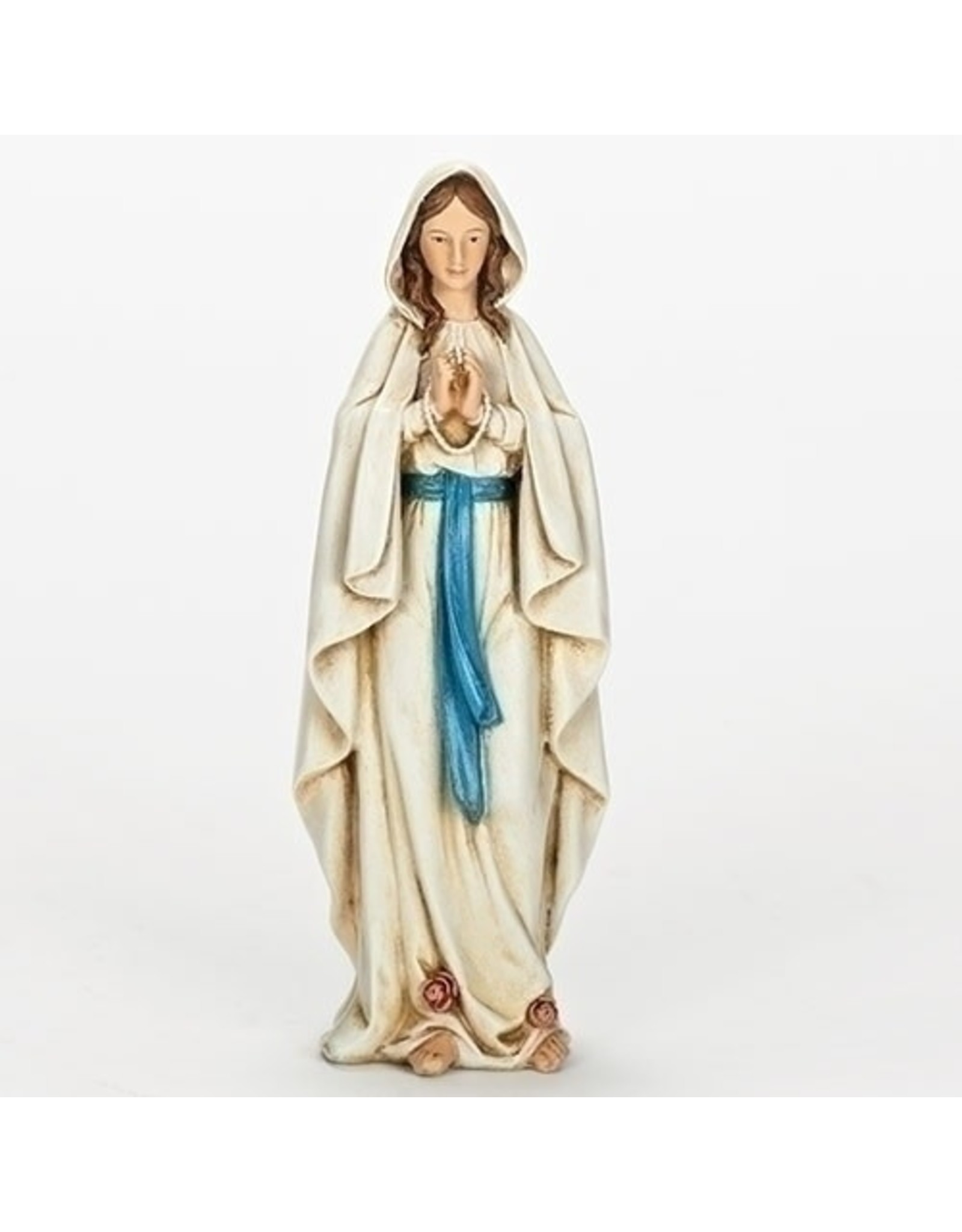 Our Lady of Lourdes Statue (Renaissance Collection), 6.25"