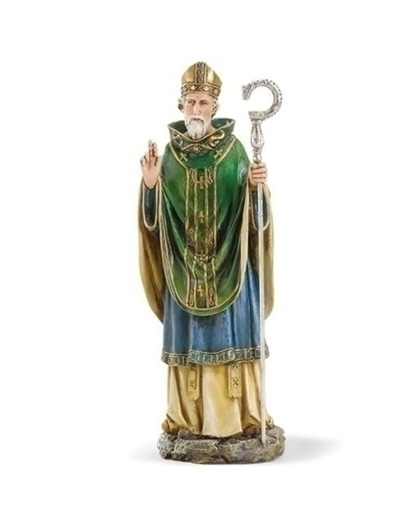 Roman St. Patrick Statue (Renaissance Collection), 10.5"