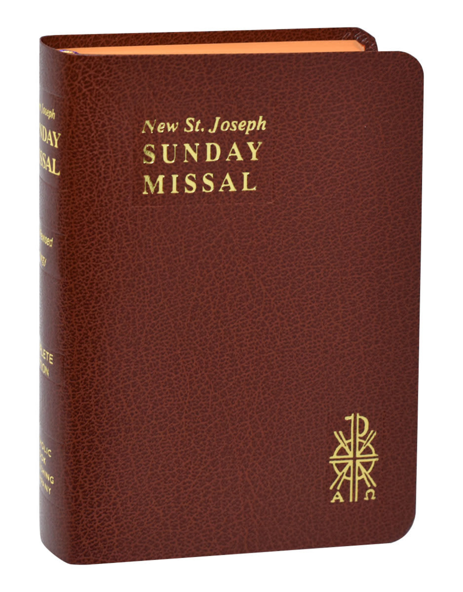 Catholic Book Publishing St. Joseph Sunday Missal, Brown Flex