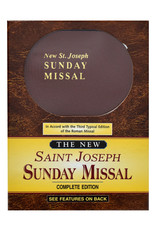 Catholic Book Publishing St. Joseph Sunday Missal, Brown Flex