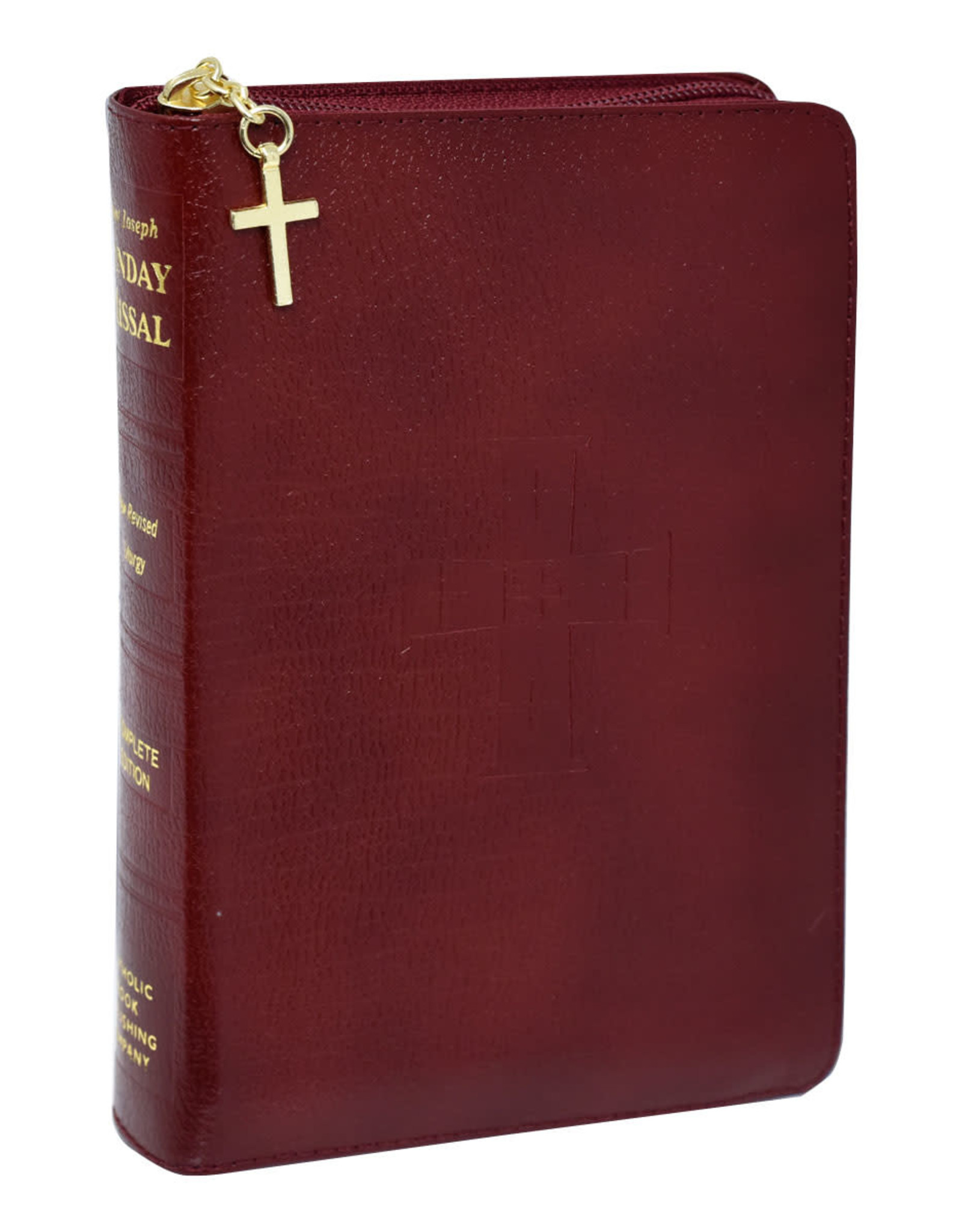 Catholic Book Publishing St. Joseph Sunday Missal, Leather Zip
