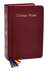 Catholic Book Publishing Christian Prayer - Burgundy Flex Cover