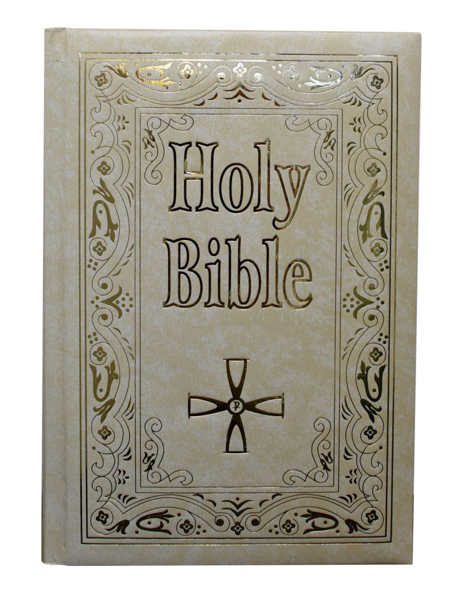 Catholic Book Publishing NCB (New Catholic Bible), Large Type - White