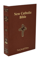 Catholic Book Publishing NCB (New Catholic Bible), Large Type - Brown Flex